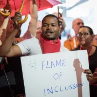Foto Flame of Inclusion (Foto: Foto &Ouml;RK)
