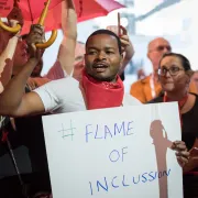 Foto Flame of Inclusion (Foto ÖRK)